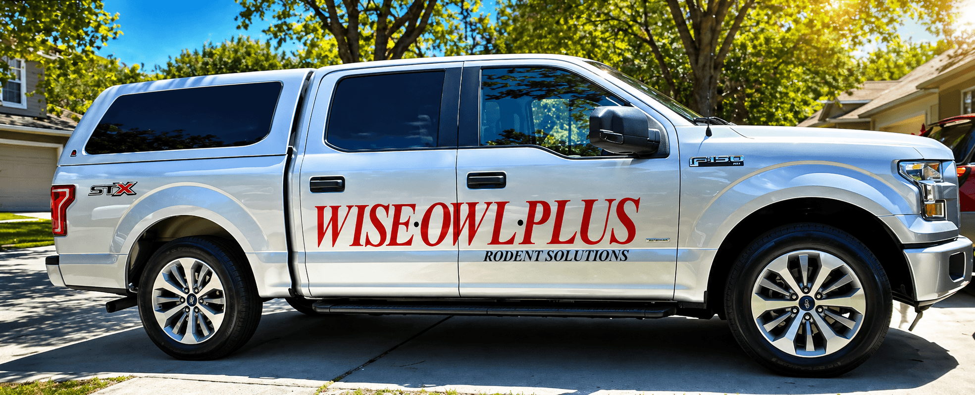 Wise Owl Plus branded service vehicle